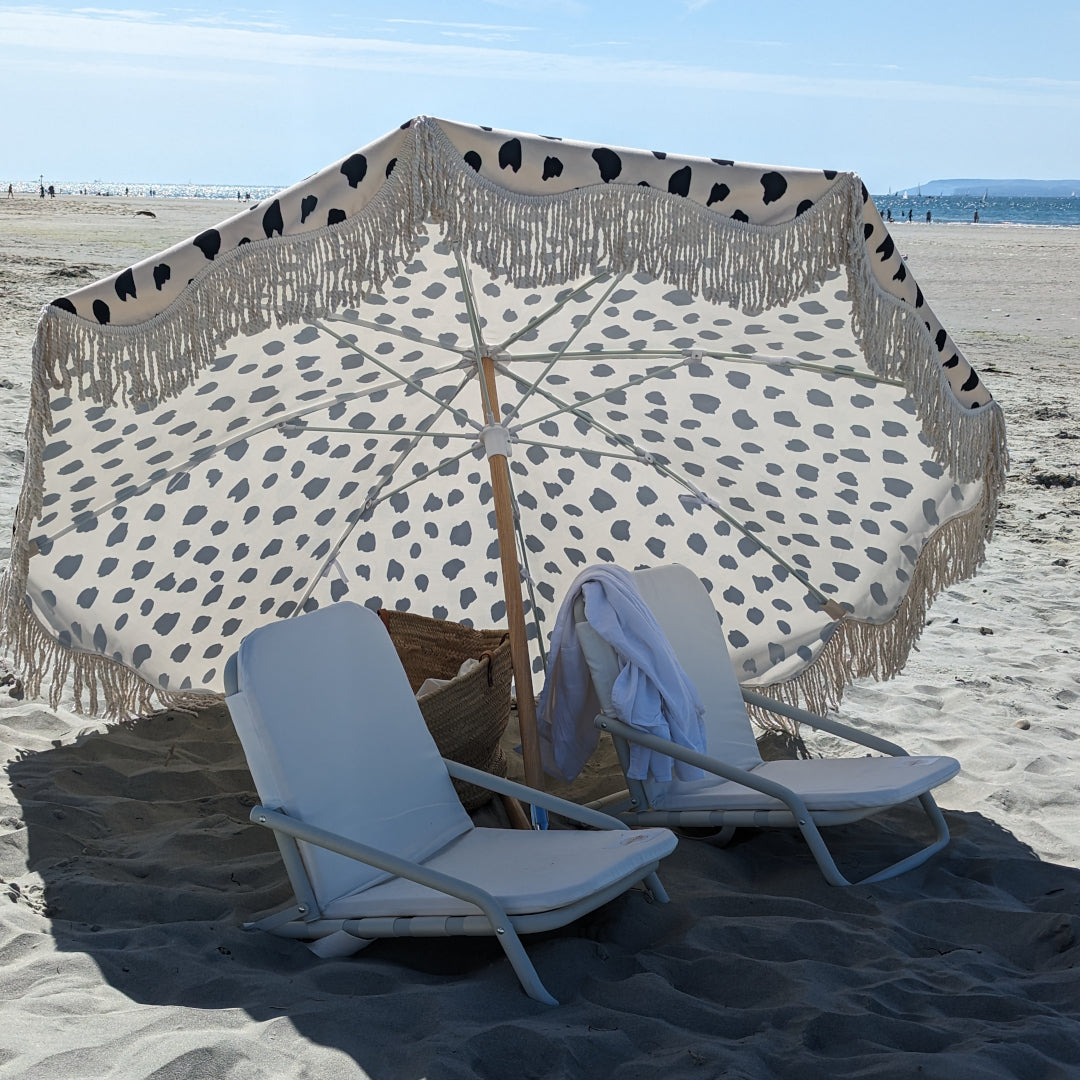 Mix & Match Custom Boho Beach Umbrella & Beach Chair Set