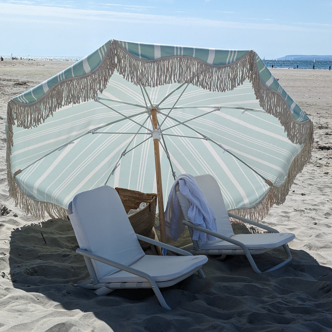 Mix & Match Custom Boho Beach Umbrella & Beach Chair Set