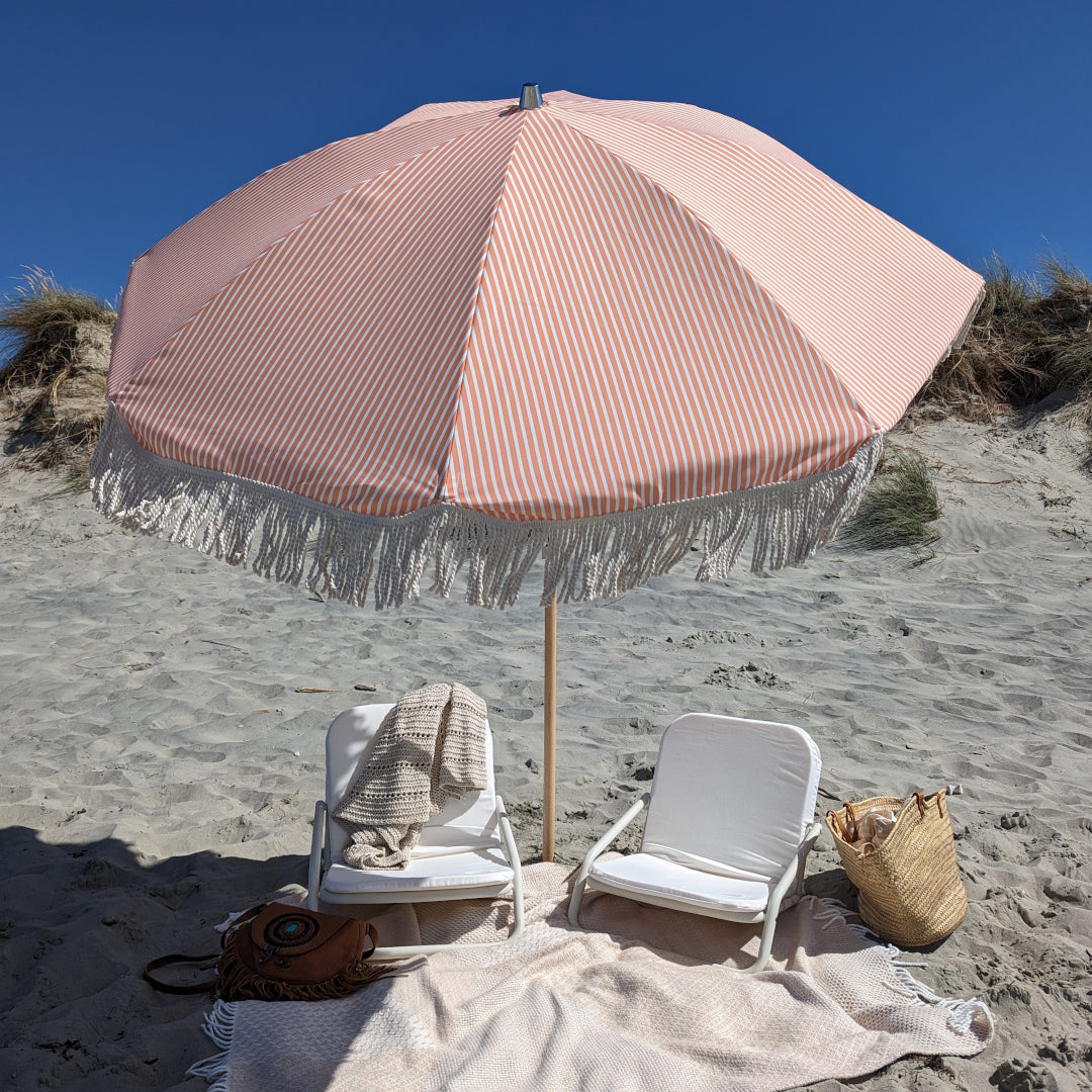 Mix Match Custom Boho Beach Umbrella Beach Chair Set